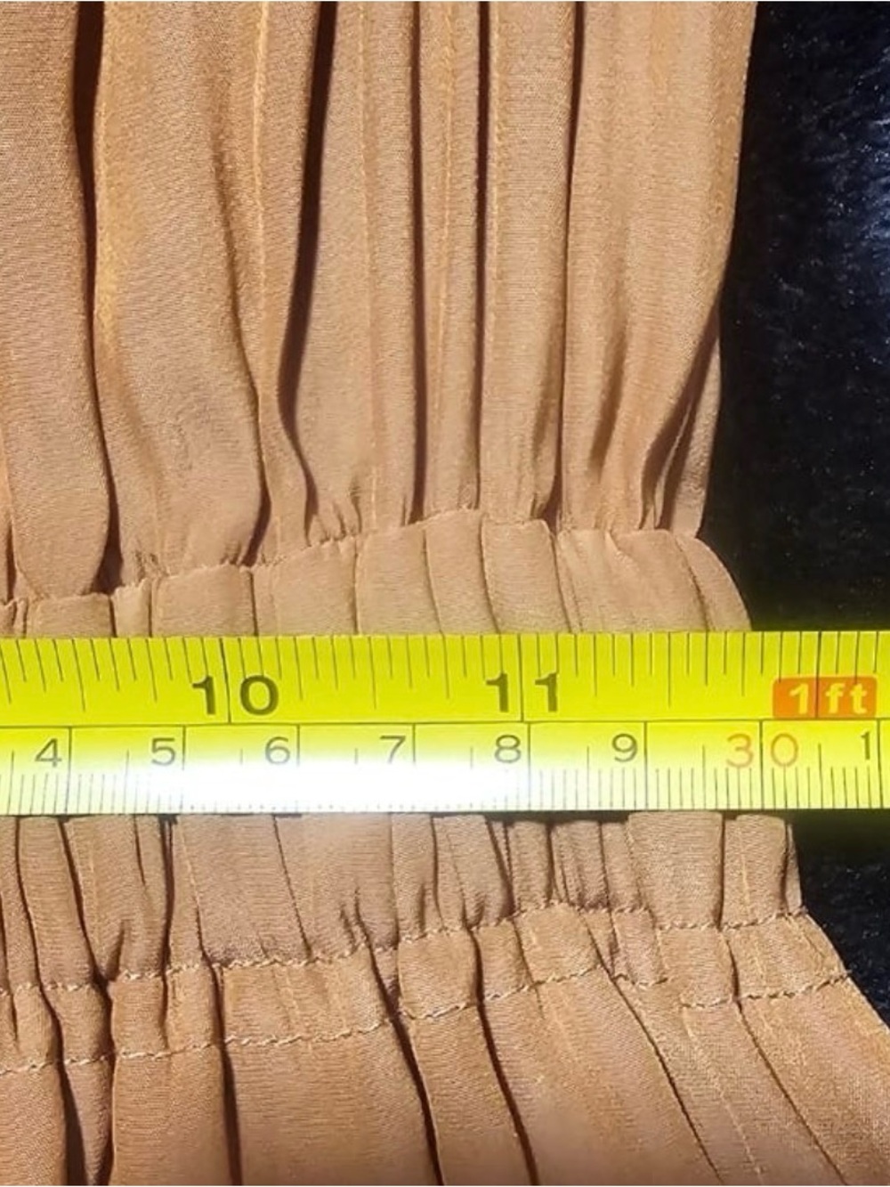 Ramy Brook Cara Dress Size S Light Cognac NWT - Picture 5 of 10